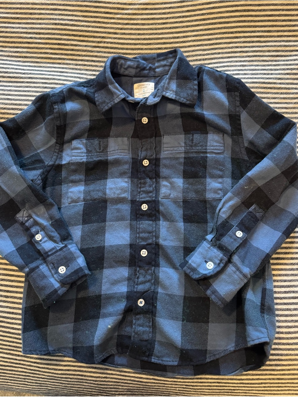 Kids Crew Cuts Flannel - Size 4-5
